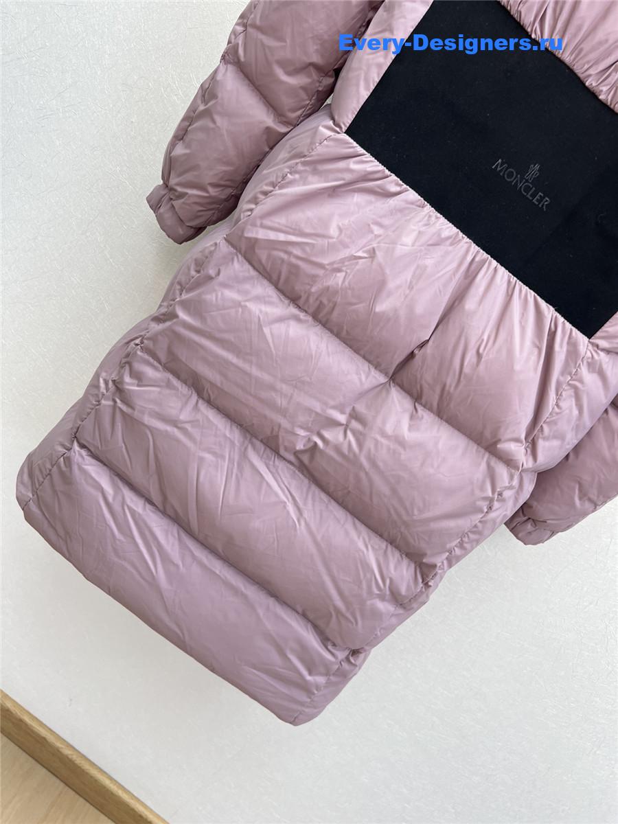 Moncler Long Hooded Down Jacket
