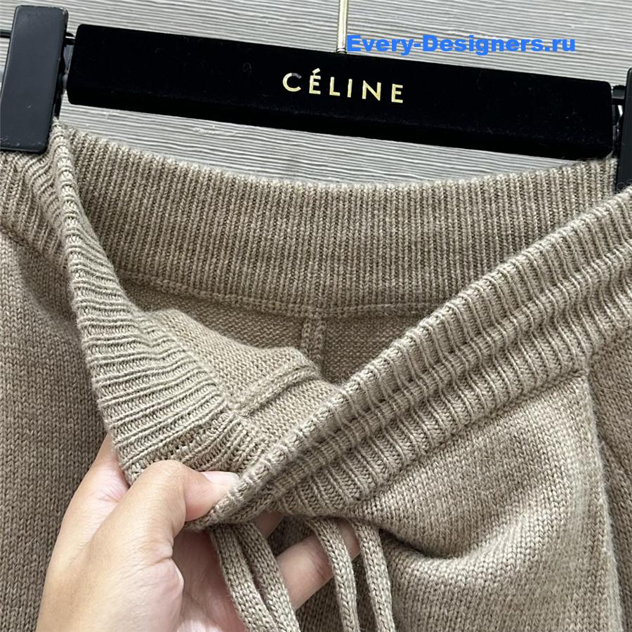 Ce1i*e crew neck top + pants set
