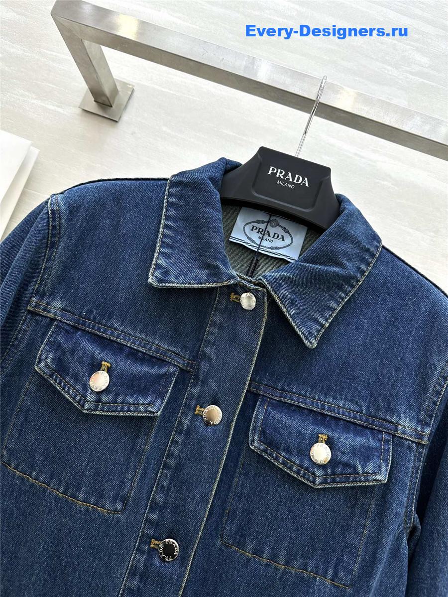 Pra*a workwear denim jumpsuit