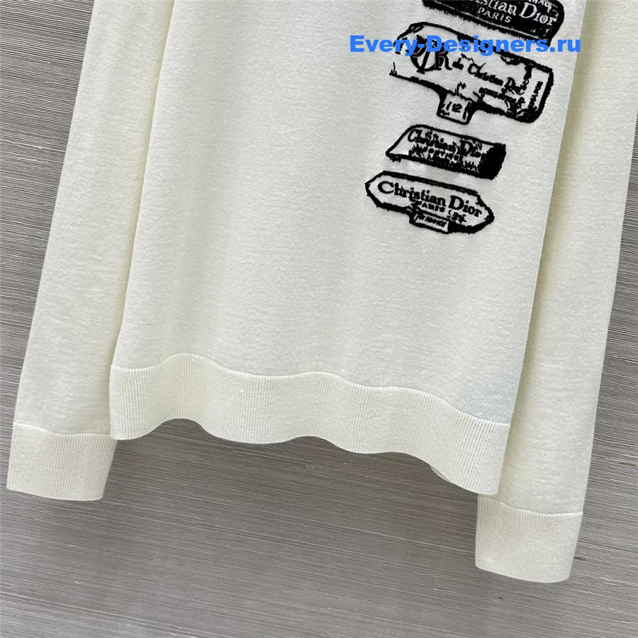 D10r archives labels wool sweater white