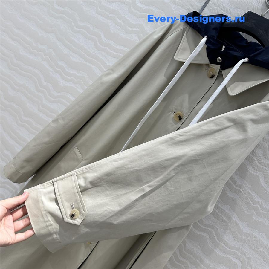 M1um1u jacket long windbreaker