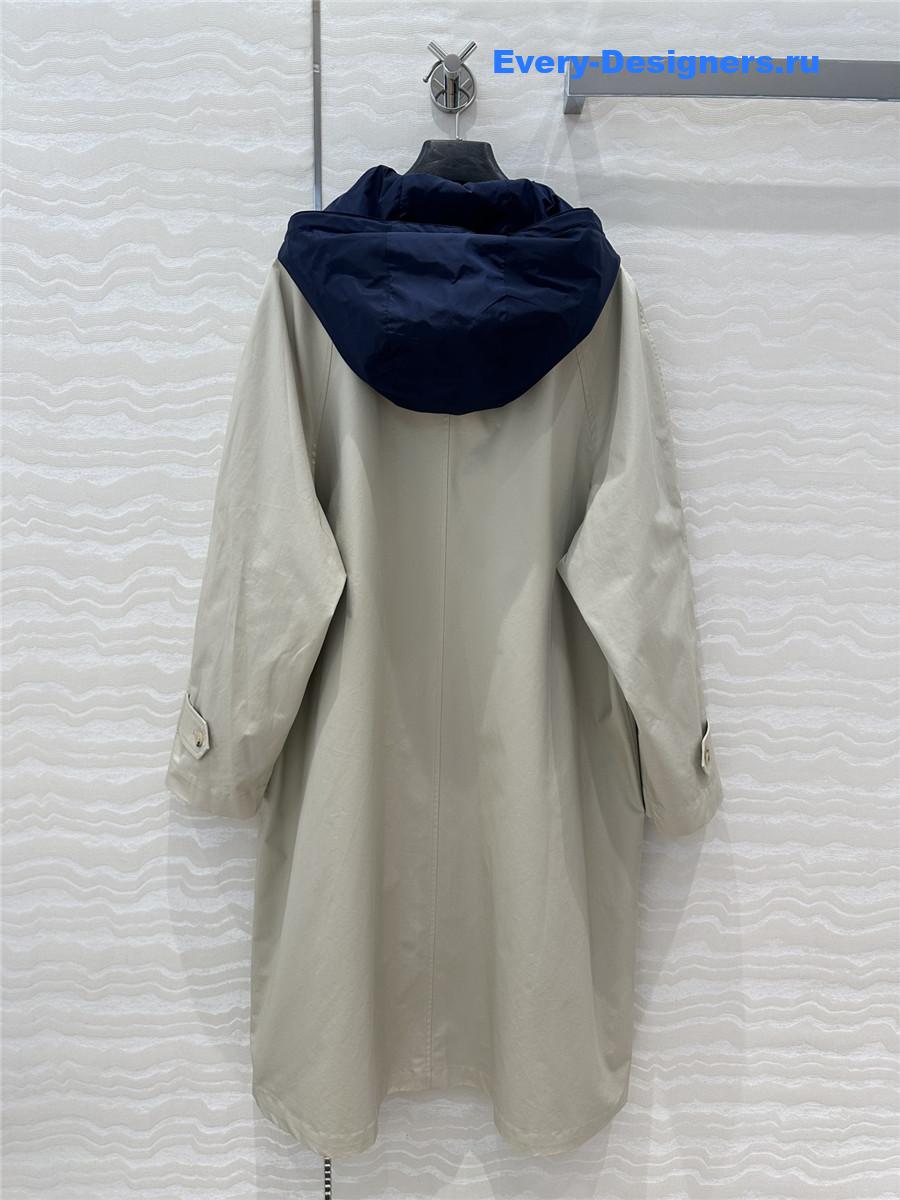 M1um1u jacket long windbreaker