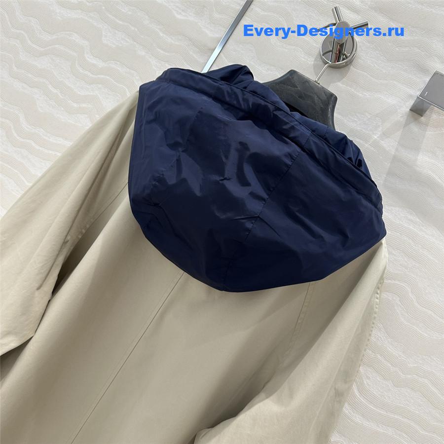 M1um1u jacket long windbreaker