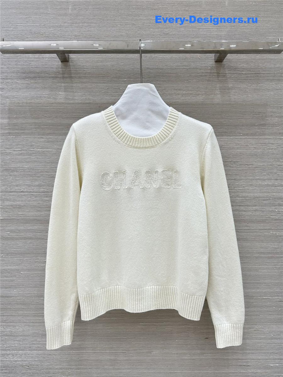 Ch**el cashmere top + pants set