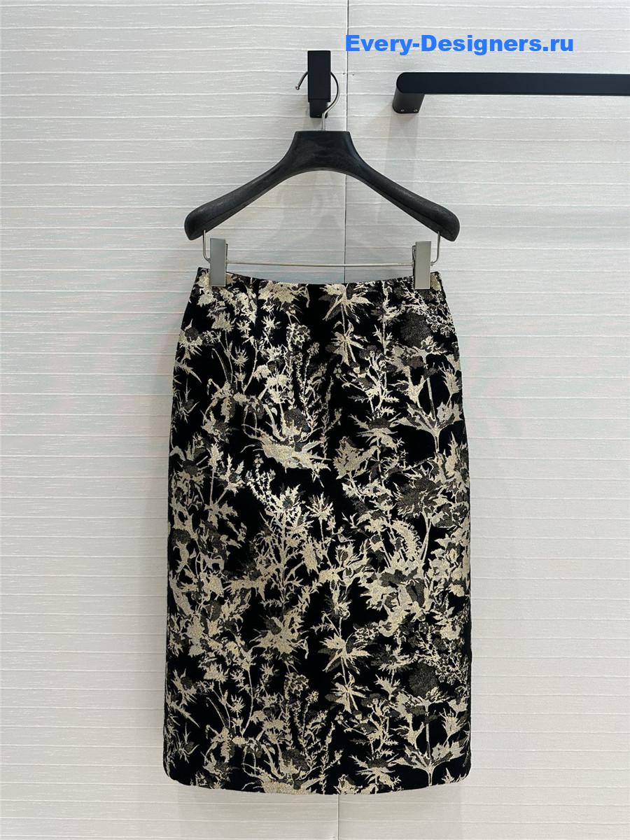 D10r classic maxi skirt