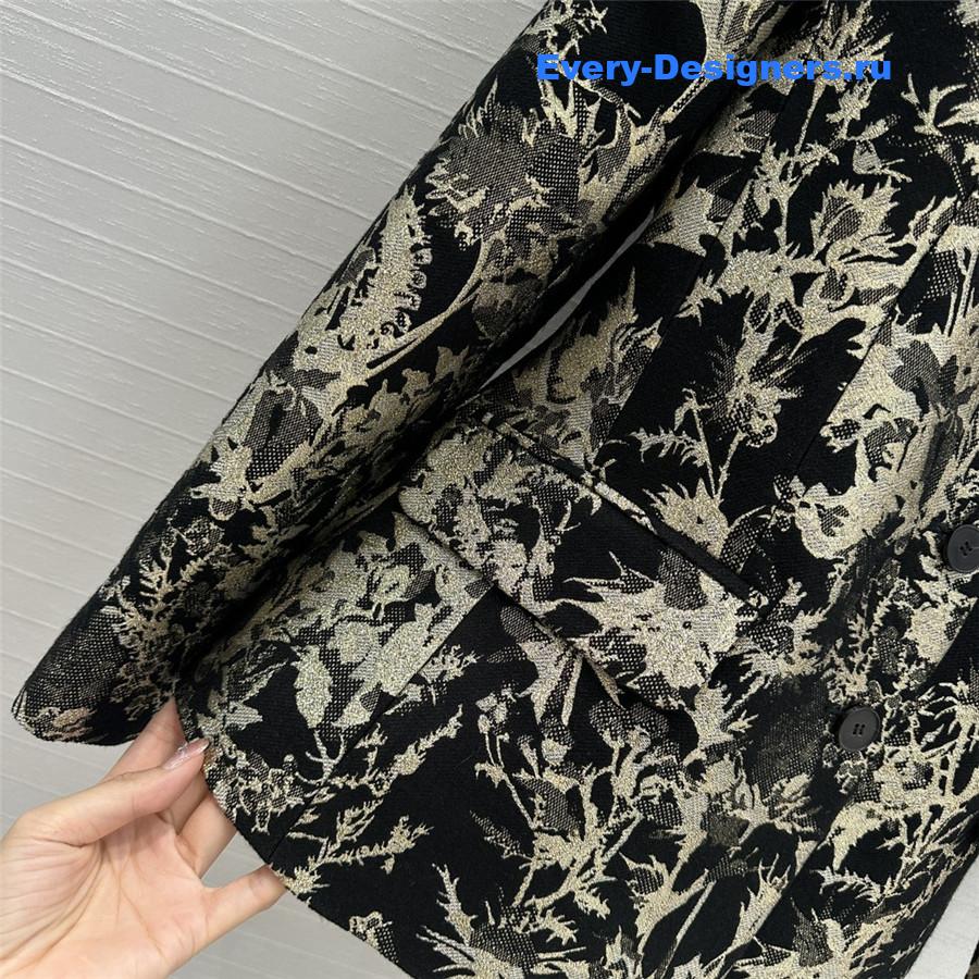 D10r floral suit jacket