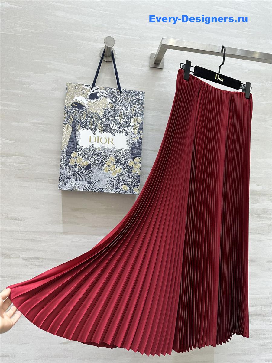 D10r pleated skirt