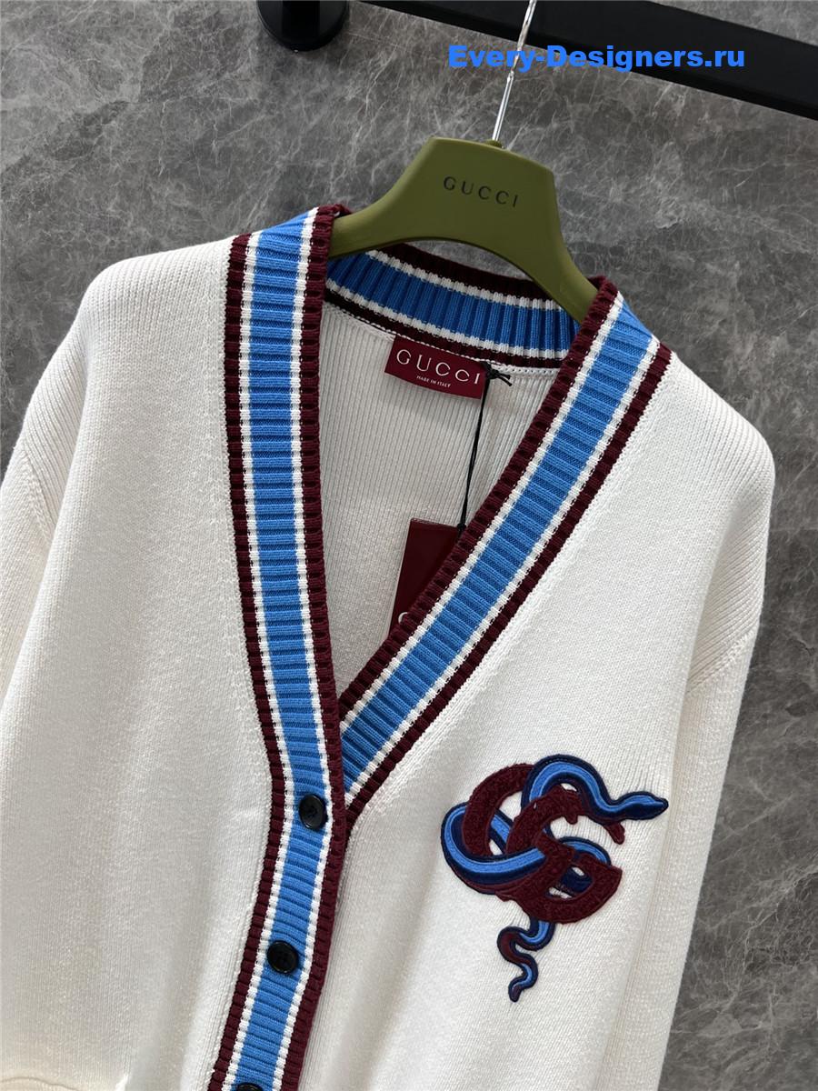 Gvc*1 knitted v-neck cardigan
