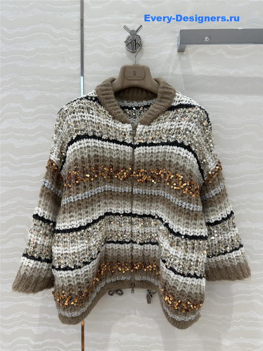 BC cashmere crochet sweater