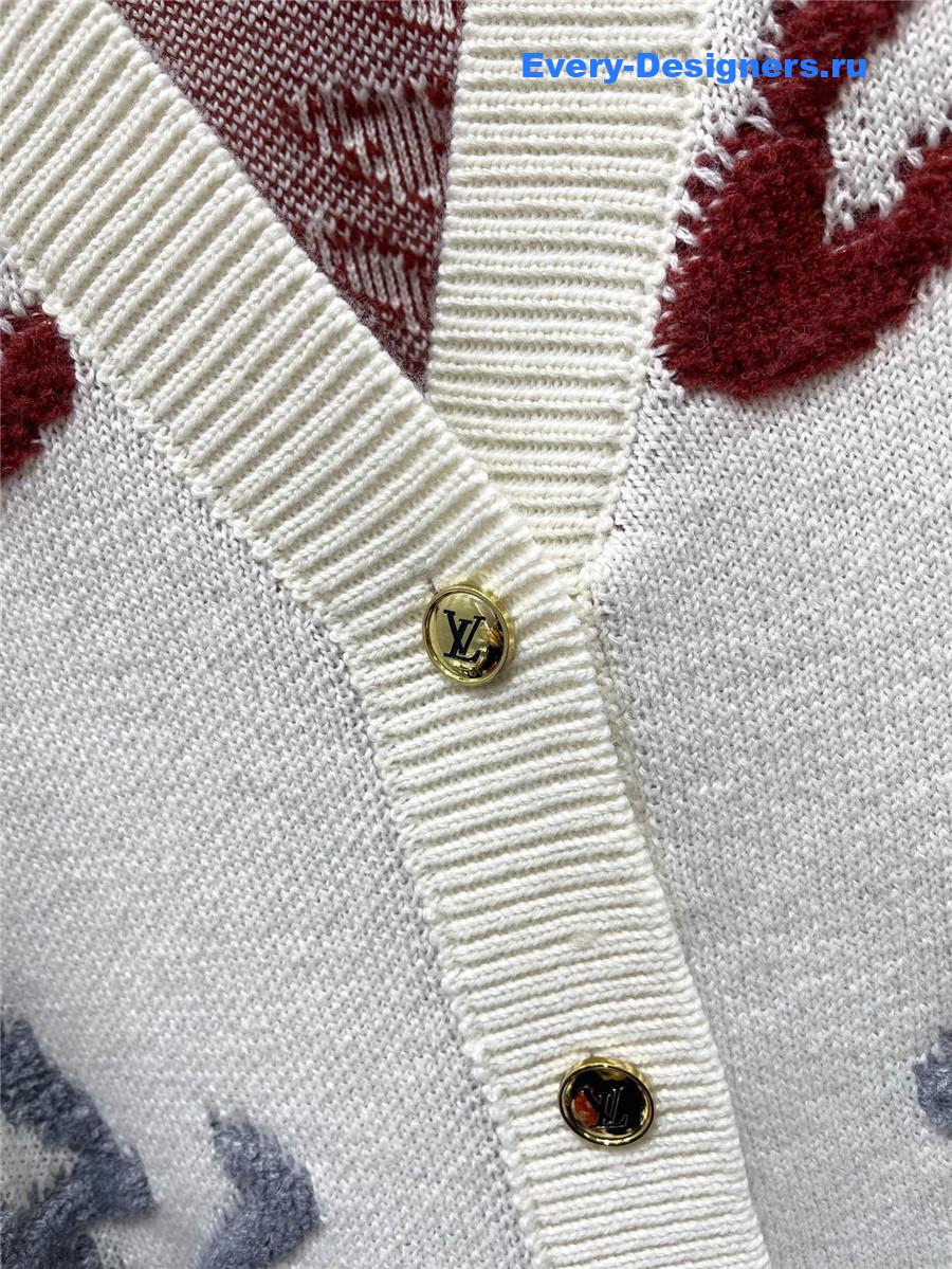 l0vis Vvtt0n lv knitted cardigan jacket