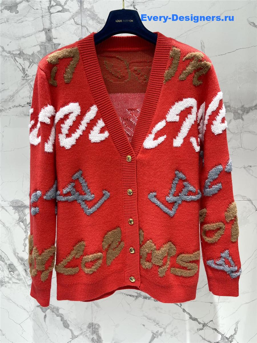 l0vis Vvtt0n lv knitted cardigan jacket