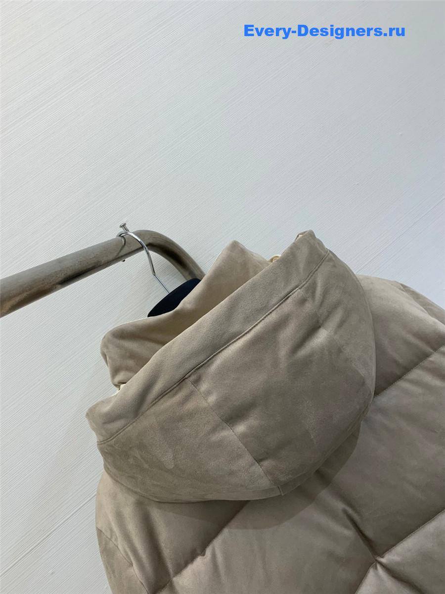 BC SUED SUEDE DOWN JACKET