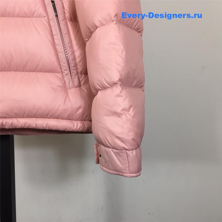 Moncler Maya Women Hooded Down Jacket in Pink