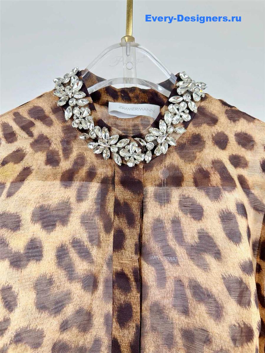 Zimm Crush Embellished Body Shirt