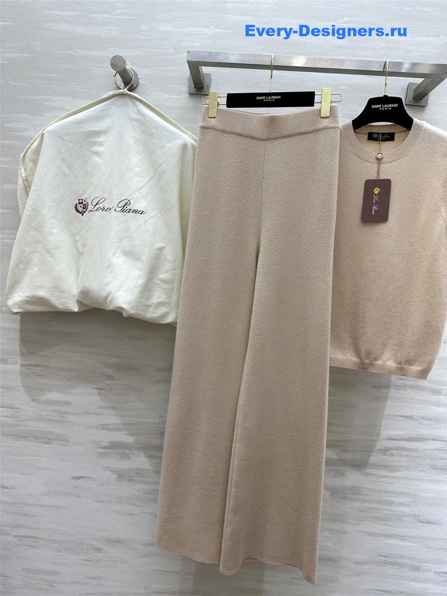 L0r0 P1ana wool wide-leg trousers sets