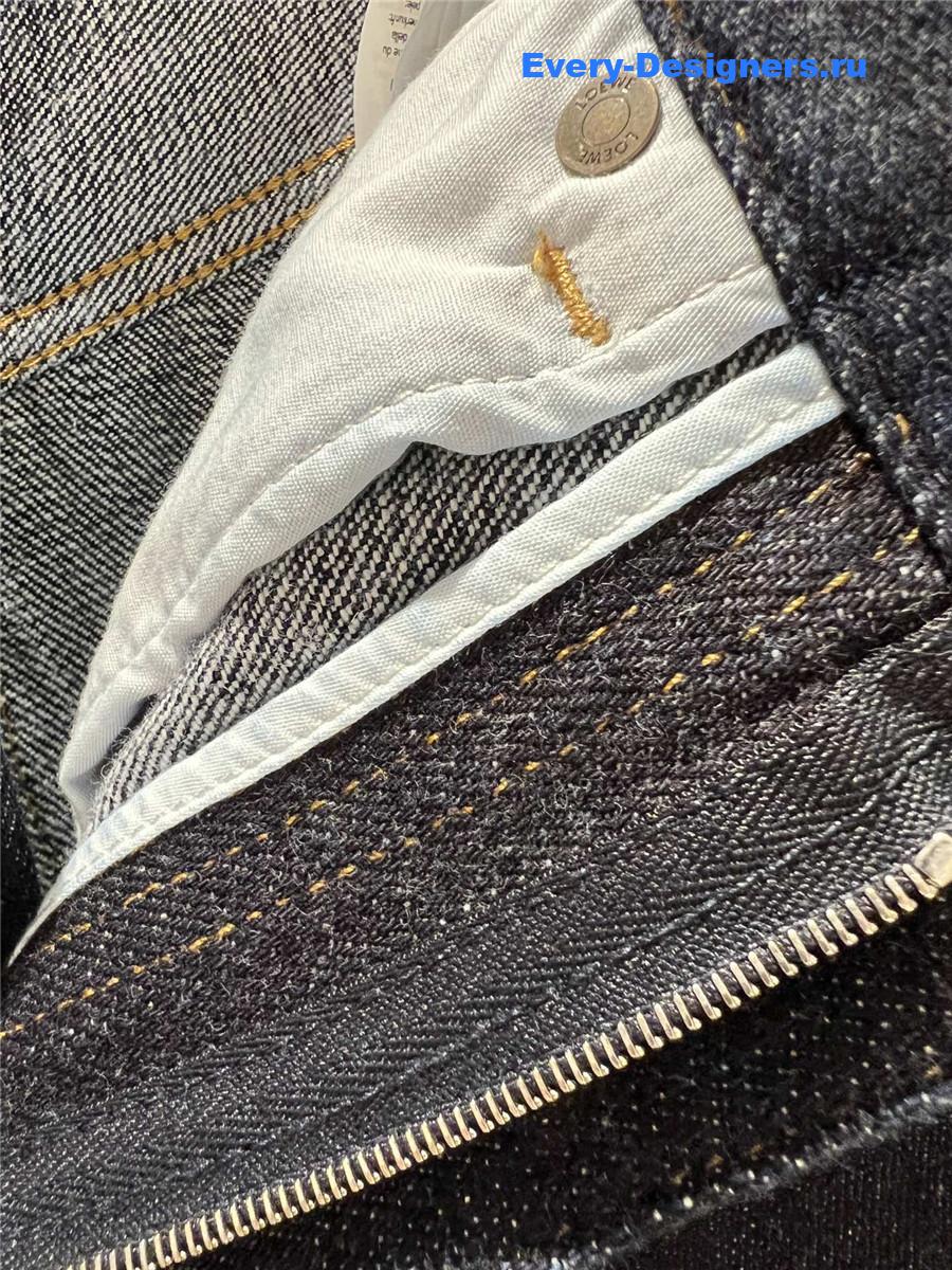 L0ew* high waist wide leg jeans