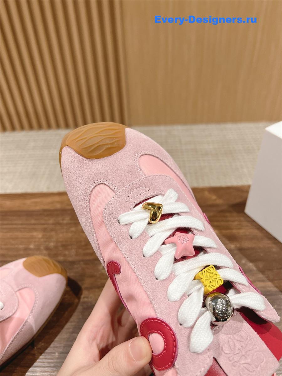 L0ew* ballet runner 2.0 sneakers pink