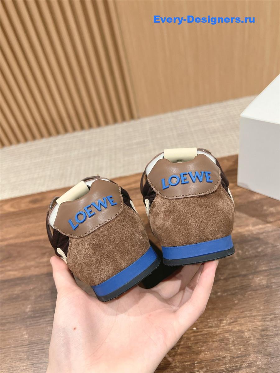L0ew* ballet runner 2.0 sneakers brown