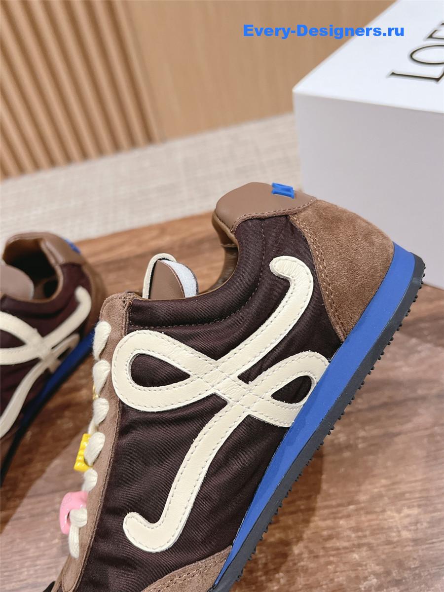 L0ew* ballet runner 2.0 sneakers brown