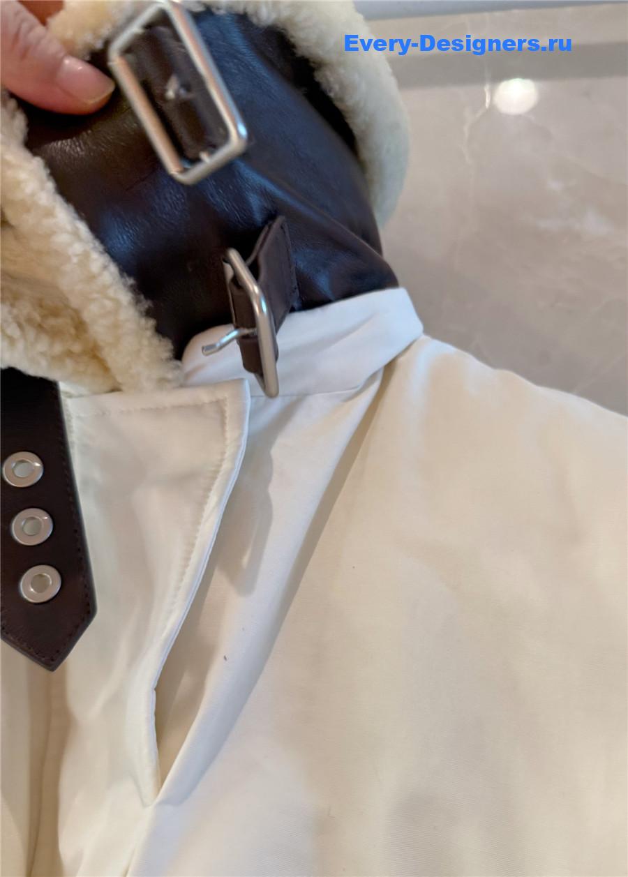 L0ew* shell water-repellent puffer jacket in white