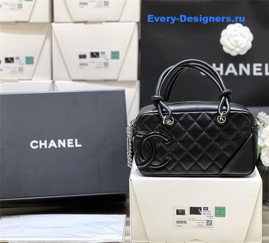 Ch**el cambon ligne bowler bag black