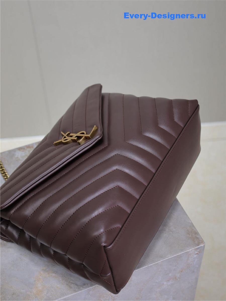 Sa1nt Lau*nt loulou medium leather shoulder bag
