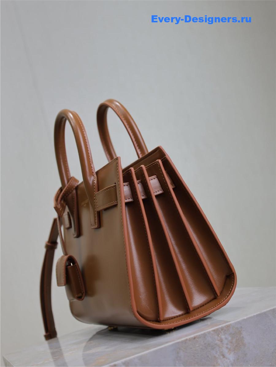 Sa1nt Lau*nt sac de jour tote brown