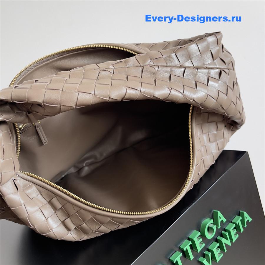 b0tt*ga Ven*ta jodie intrecciato large leather shoulder bag
