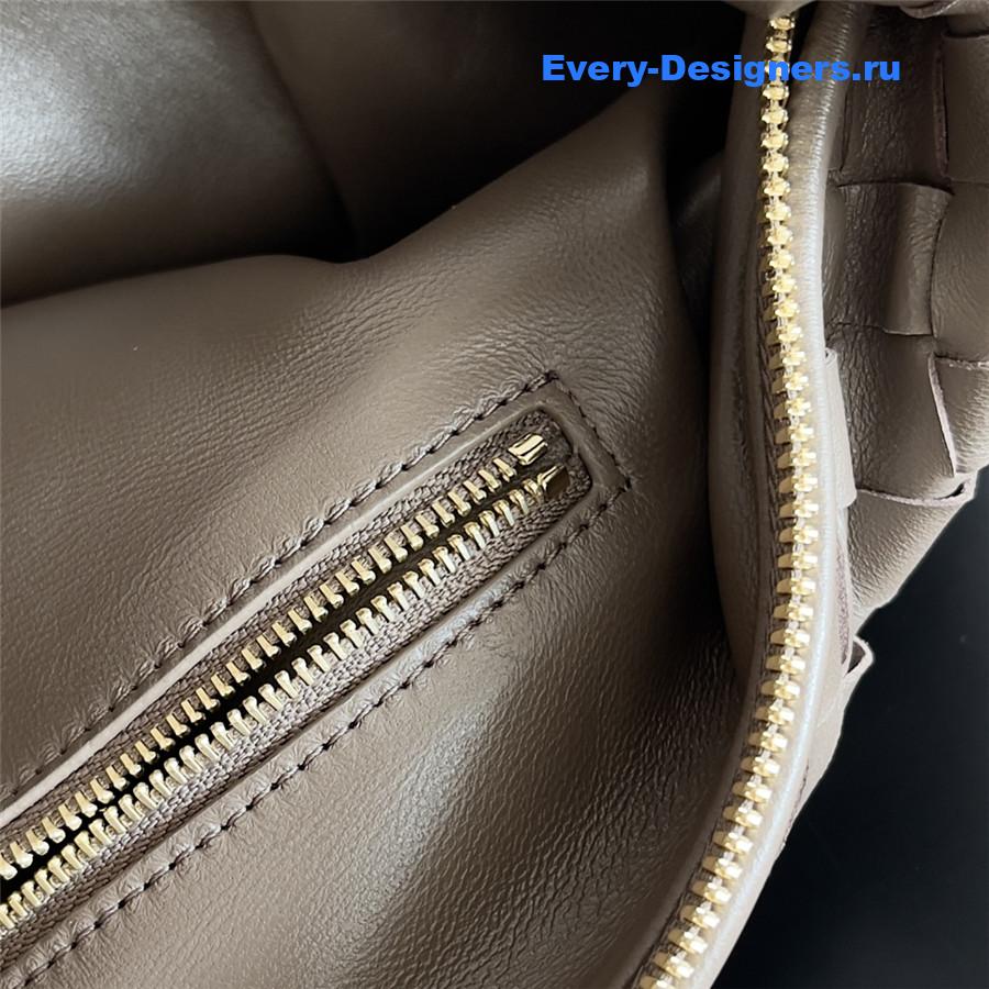 b0tt*ga Ven*ta jodie intrecciato large leather shoulder bag