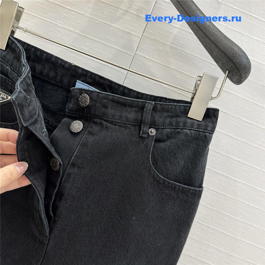 Pra*a denim long skirt