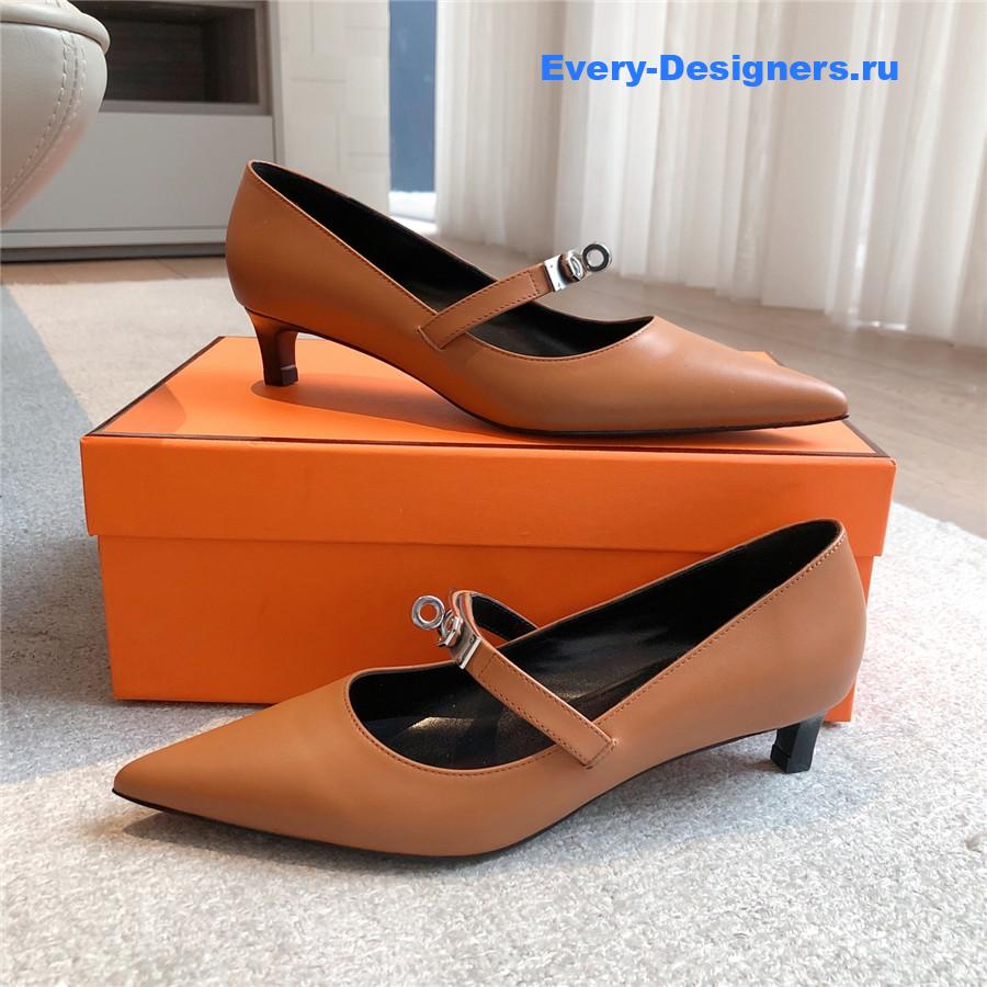 H**me5 kiara 40 pumps brown