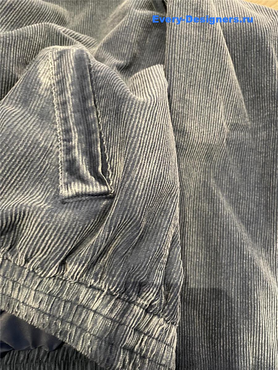 Miu Miu Washed Velvet Blouson Jacket