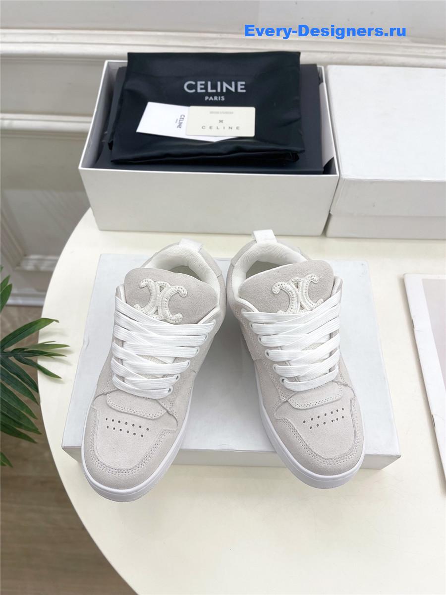 Ce1i*e huntington low lace-up sneaker in gray
