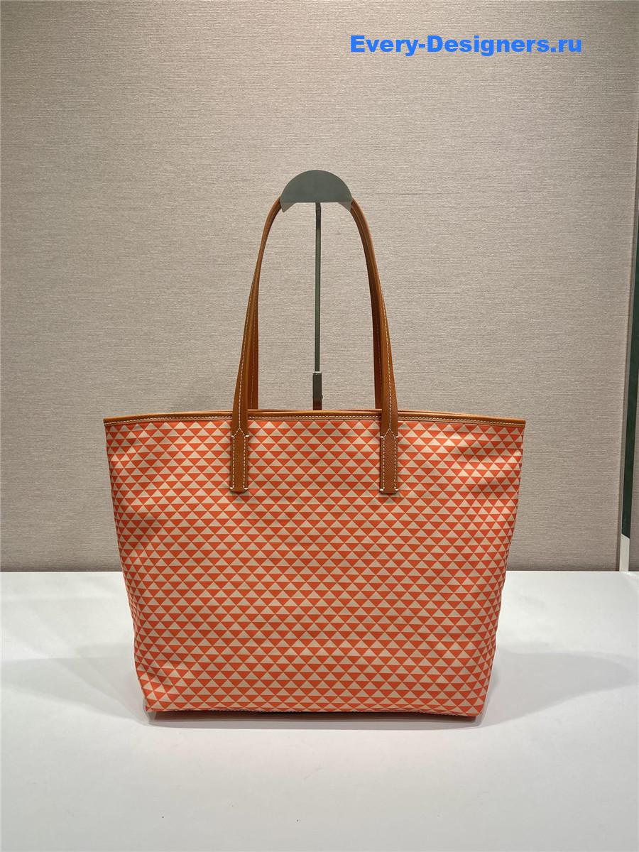 Pra*a tessuto triangulum tote bag