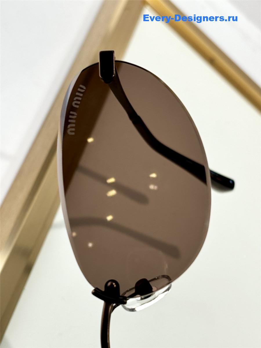 Miu Miu SMU A59 Rimless Sunglasses