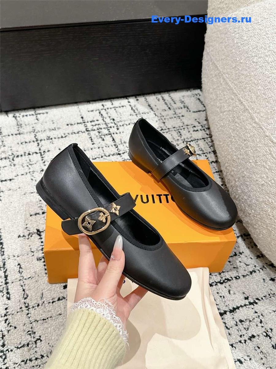 l0vis Vvtt0n romy flat ballerina black