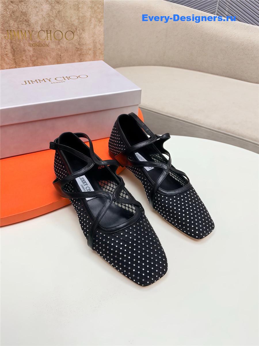 J1m*y Ch00 astoria ballet flats black