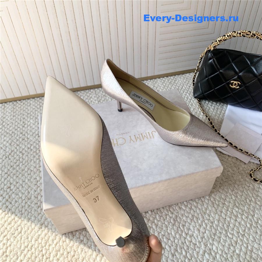 J1m*y Ch00 love 85 glitter pumps gold