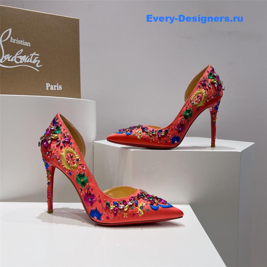 Chr1st1an louboutin artifice strass 120 pink pumps