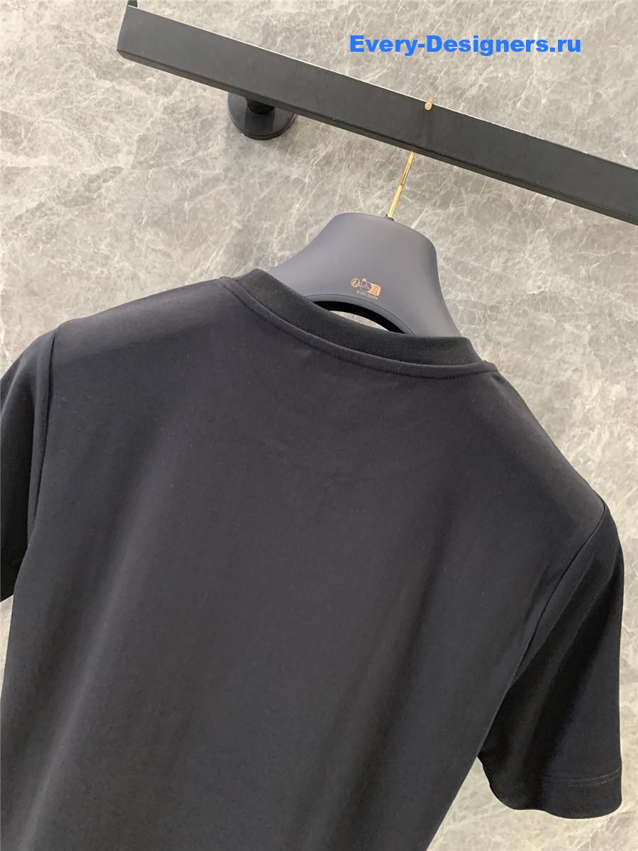 l0vis Vvtt0n monogram pocket t-shirt