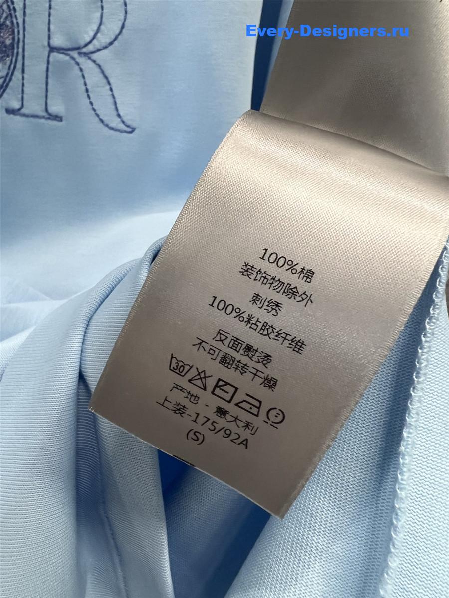 D10r hylton nel blue t-shirt