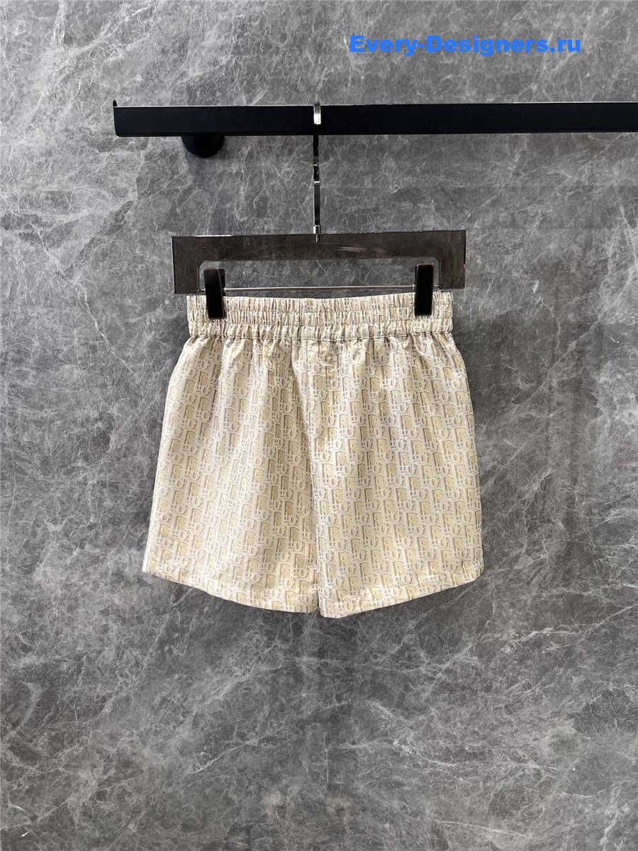 D10r brown hoodie shorts set