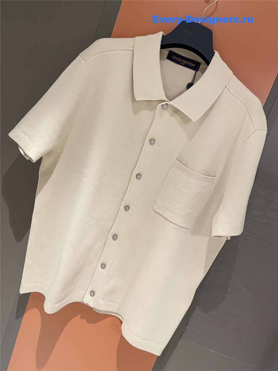 l0vis Vvtt0n lv embossed short sleeves