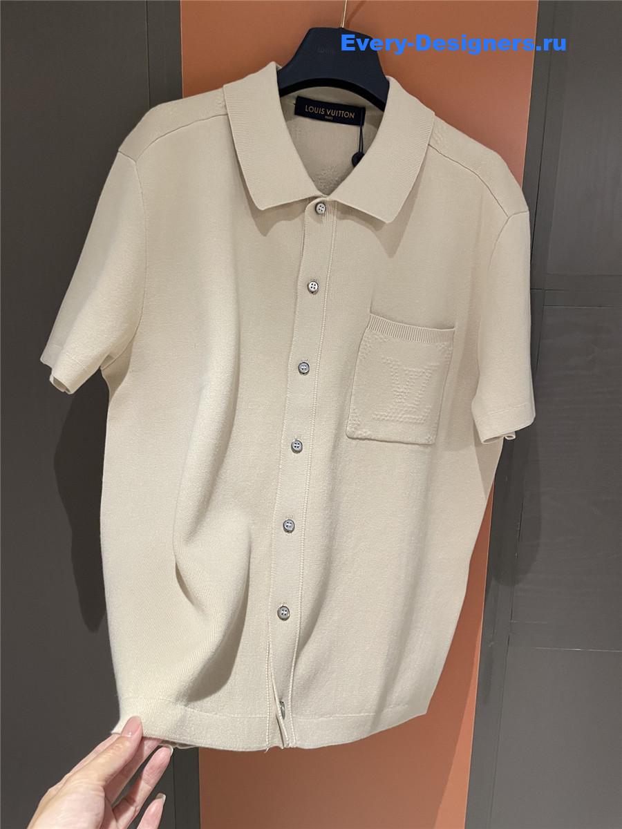 l0vis Vvtt0n lv embossed short sleeves