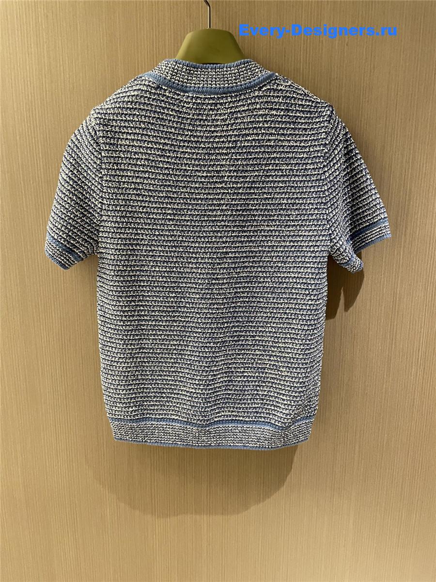 Gvc*1 cotton-blend crew neck sweater