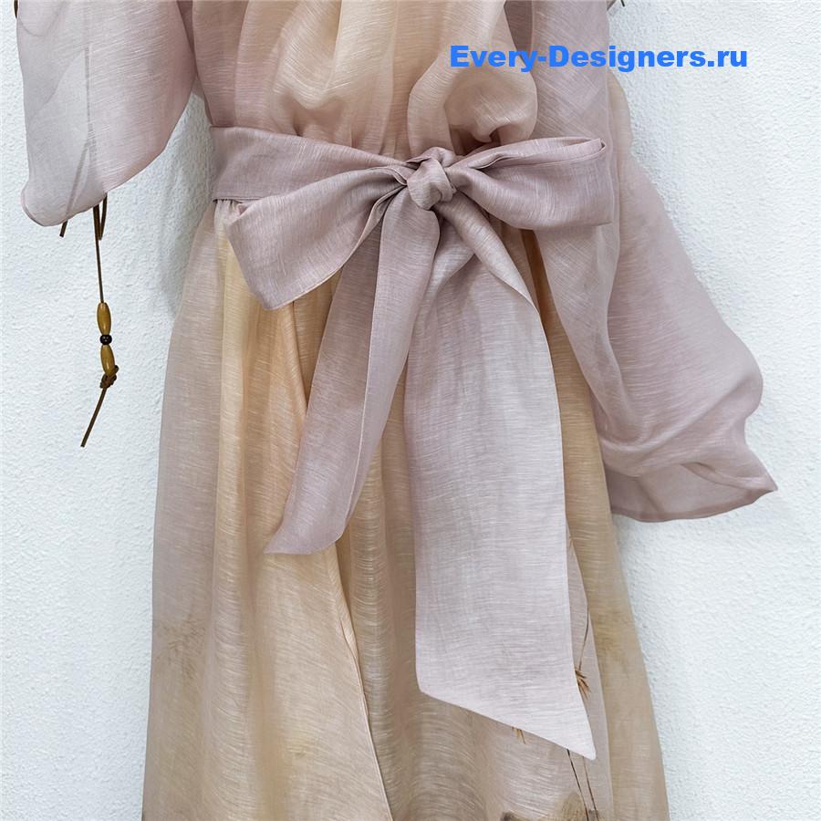 Zimm Dawning Ruffle Maxi Dress