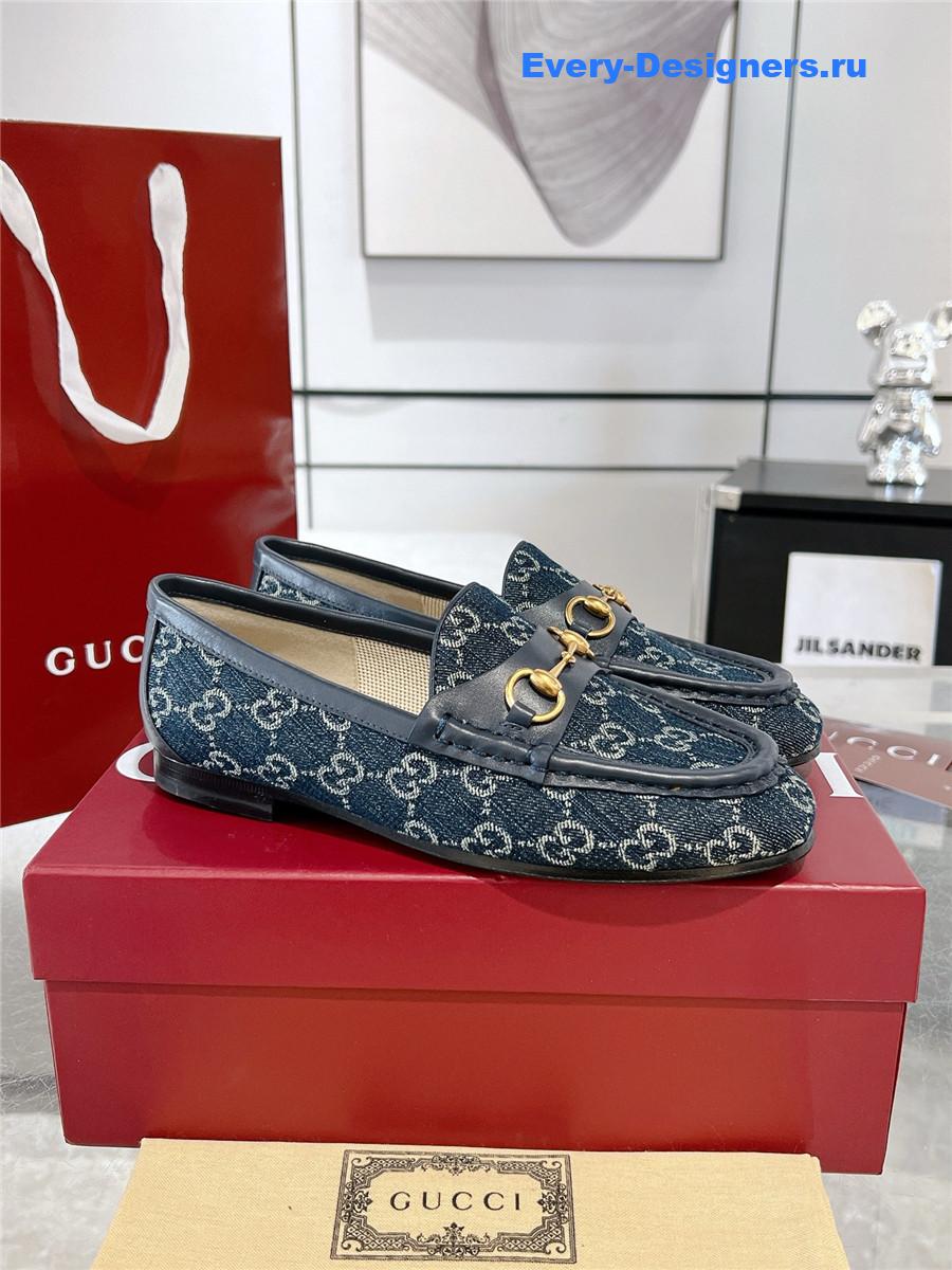 Gvc*1 denim 1953 horsebit loafers