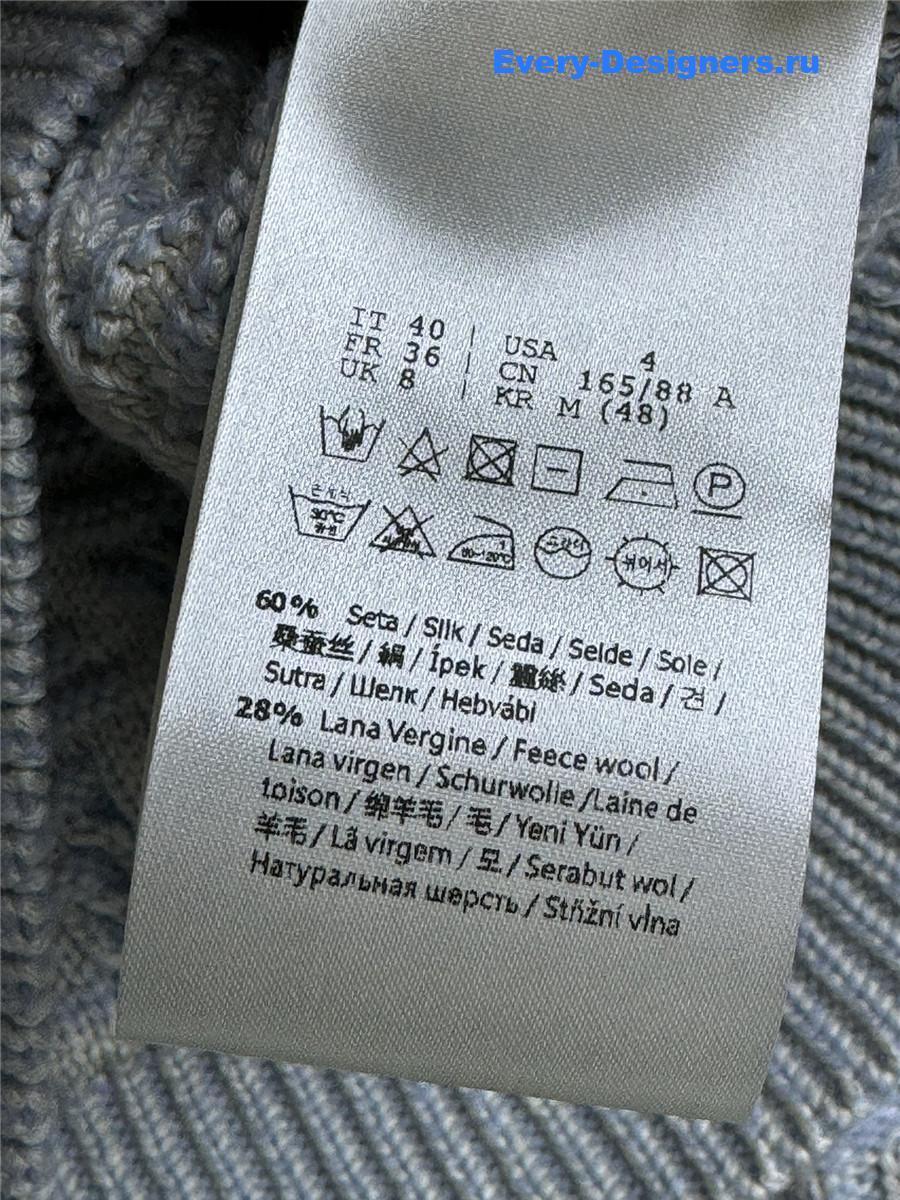 F**di powder blue ff cardigan