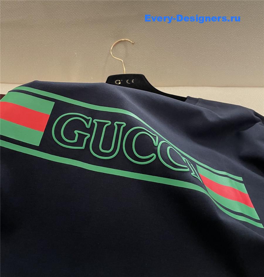 Gvc*1 black cotton t-shirt