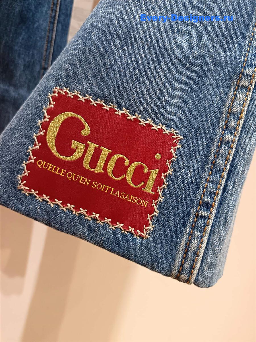 Gvc*1 high-rise flared jeans blue